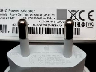Адаптер/Блок Apple 20W + провод Type-C Lighting / new foto 7