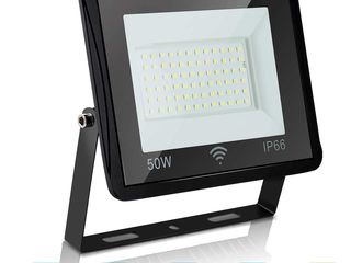 Фонарик прожектор 50w Security Lights with Motion Sensor5000Lumen LED Radar Floodlight, IP66 foto 3