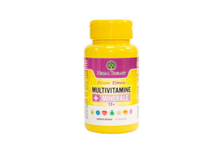 Multivitamine + Minerale Adolescenți(12+), 60 (Stimulează Procesele Benefice în Organism) foto 1