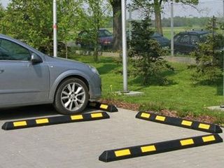 Opritor de protectie din cauciuc pentru parcari auto  / Колесоотбойник резиновый foto 4