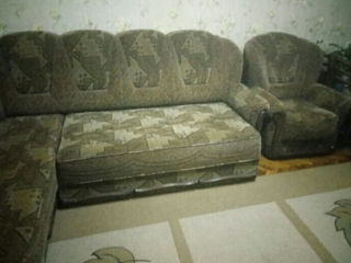 Сanapea-colţ + fotoliu / угловой диван + кресло