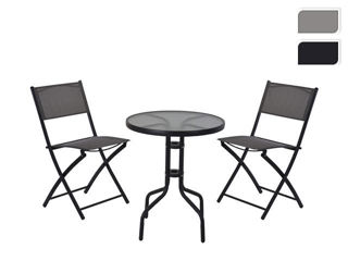 Комплект Мебели 3Ед: Стол D60, H70Cm И 2 Стула 46X44Xh85Cm