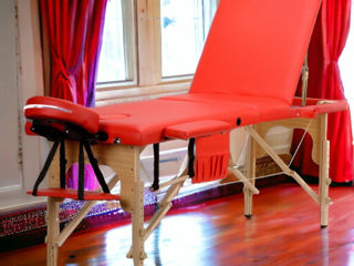Masă pentru masaj cu design reglabil și pliabil