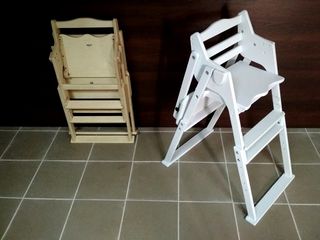 Деревянный складной стульчик для кормления foto 8