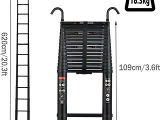 Scara telescopica 5.2 m, 6.2 m