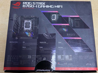 Asus ROG STRIX B760-I LGA1700, 2x DDR5, mini-ITX,WiFi 6E,Garantie foto 3