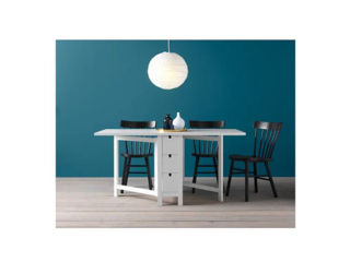 Masa IKEA Norden white 26/89/152x80 cm foto 4