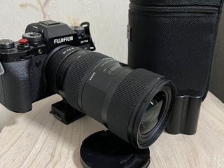 Fujifilm  x-t4 + sigma 18-35 1.8 + adaptor foto 5