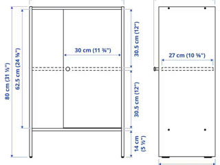 Dulap cu ușă în design original IKEA foto 4