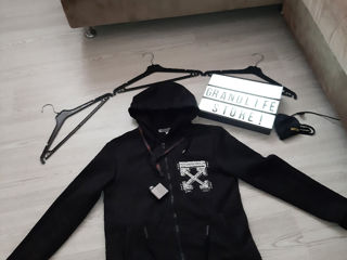 Зип Худи OFF-White/ Zip Hoodi OFF-White