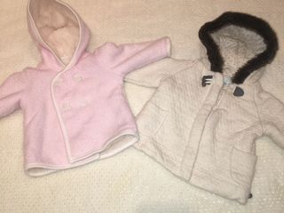 Фирменные вещи для девочки 9 - 18 месяцев Куртки ветровка для мальчика 5 лет foto 2
