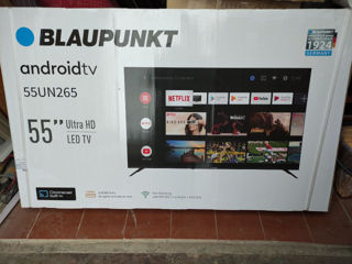 TV Blaupunkt 4K diagonală 140cm.