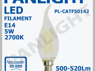 Филаментные светодиодные лампы, led filament, led лампы в Молдове, светодиодное освещение foto 9