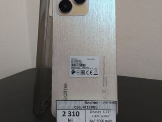 Realme C53,4/128 Gb,2310 lei