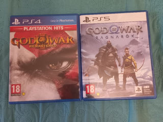 Продам god god of war ragnarok ps5 русский,англиский  и god of war remastered или обменяю foto 1