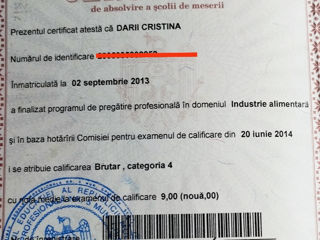 Am găsit Certificat