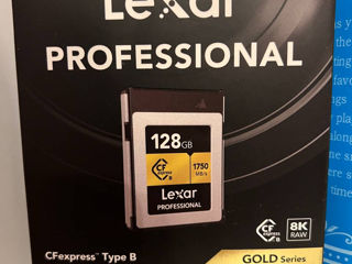 Lexar 128GB Professional CFexpress Type B Card GOLD Series