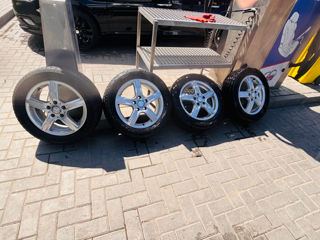 205/55R16 91H летняя резина и диски от Mercedes оригинал foto 2