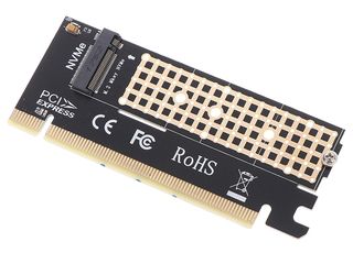 159 лей - Переходник PCIE - NVME (M.2 NVME SSD NGFF to PCIE 3.0 X16 Adapter M Key Expansion Card) foto 8