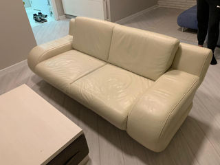 Canapea piele , design modern , Impecabila !!! foto 1