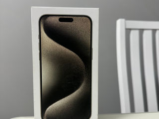 iPhone 15 Pro Max 256Gb Natural Titanium , NOU , Sigilat , Garantie 12 Luni
