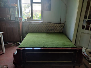 Кровать от румынского гарнитура  «Рижанс»  две тумбочки простые и диван книжка. foto 3