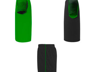 Kit sportiv JUVE - negru/verde / Спортивный комплект JUVE - Черный/Зеленый foto 2