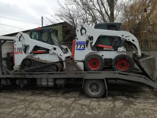 Servicii bobcat pe șenile. Услуги бобкат на гусениц. foto 2