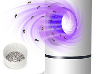 Безопасный Photocatalytic Комаров Убийца Лампа светодиодный свет нетоксичный УФ-ловушки насекомых. foto 1
