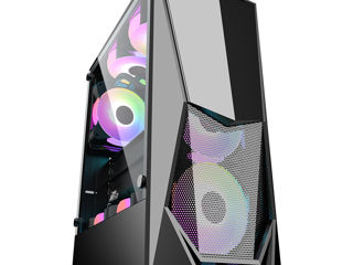 new / Корпуса 1STPLAYER сarcase PC, аквариумы RGB Case Mesh / Deco foto 10