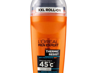 Deodorant Antiperspirant Roll-On 48H L'Oreal Men Expert Thermic Resist, 50Ml