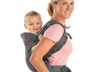 Рюкзак-кенгуру infantino flip advanced convertible carrier 4 в 1/ marsupiu ergonomic 4 pozitii foto 2