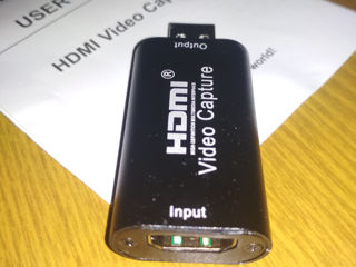 HDMI To Usb 3.0 Capture Adapter = 100 MDL foto 3