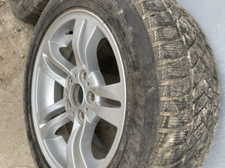 5 discuri originale BMW 5x120 R17 cu cauciucuri 235/55 R17 foto 2