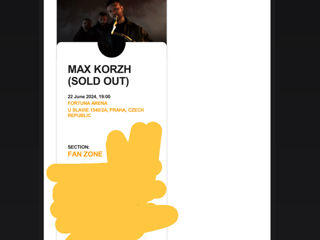 Билеты на Max Korzh