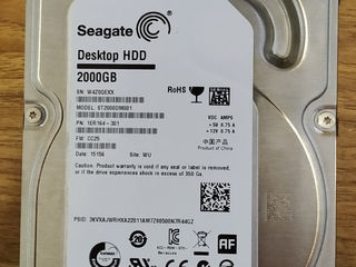 HDD 3.5 2Tb для ПК -Окница- foto 1