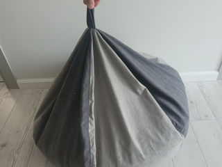 Vind fotoliu moale Bin Bag Pufic foto 2