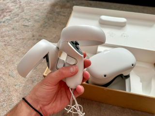 Ochelari VR Meta Quest 2 White 128Gb Ca Noi! foto 6