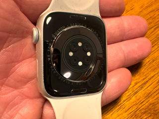 Apple watch 9 45 mm  silver 64GB + защитная пленка +зарядка foto 4