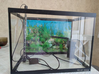 Продам аквариум 30 л со светом и фильтром. foto 2
