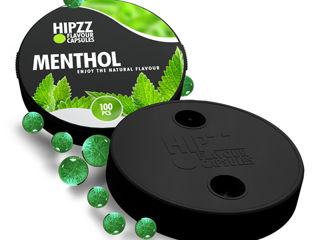 HIPZZ Mix de bile aromate, 100 bile Mentol / Арома Капсулы HIPZZ Menthol