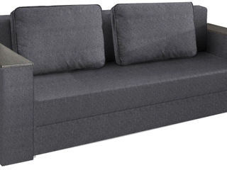 Canapea Modern Soft Alaska 10 Dark Gray foto 2