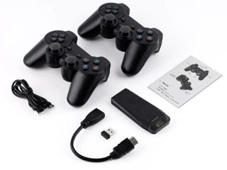 Игровая консоль в стиле ретро HDMI со встроенной картой объемом 64 ГБ, 20200+ игр, 2 контроллера foto 1