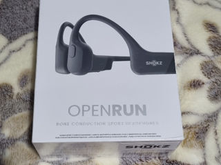 Shokz openrun bone conduction sport headphones.