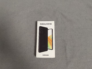 Samsung Galaxy A33 5G negru, 6Gb/128Gb nou, sigilat. foto 1