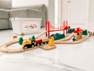 Детский набор железная дорога Xiaomi MITU Mi Toy Train Set foto 8