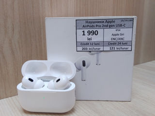 Apple AirPods Pro  2nd gen USB - C  1990lei  Garantie!