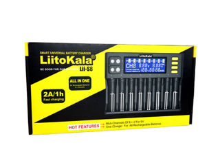 LiitoKala Lii-S8 Интеллектуальное зарядное устройство foto 5
