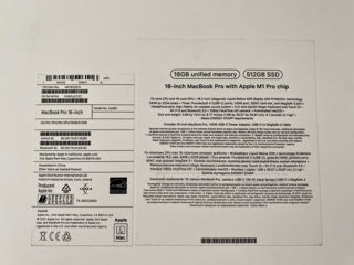 Apple MacBook Pro 16 M1 Pro 2022 Space Gray 512Gb Like New! foto 8