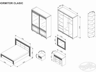 Se vinde Pat Ambianța Clasic 1.6 m (Wenge), de înaltă calitate, în rate la 0%. Cronix.md. foto 4